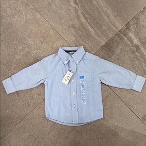 The Children's Place Sky Blue Button-Down Shirt